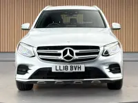 Used Mercedes GLC220 AMG line 170 HP (125 kW) 2018 Silver SUV