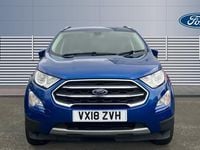Used Ford Ecosport Titanium 125 HP (91 kW) 2018 Blue SUV