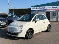 Used Fiat 500 Lounge 69 HP (50 kW) 2015 Bossa nova white Hatchback