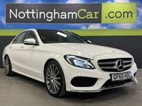 Used Mercedes C200 AMG line 184 HP (135 kW) 2015 White Sedan