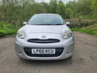 Gebraucht Nissan Micra Acenta 80 PS (58 kW) 2011 Silber Kleinwagen