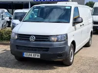 Begagnad VW Transporter Startline 2014 Vit Van
