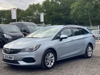 Used Vauxhall Astra S 105 HP (77 kW) 2020 Silver Estate