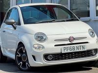 Used Fiat 500 S 69 HP (50 kW) 2018 White Hatchback