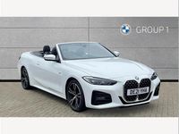 Used BMW 420 M Sport 184 HP (135 kW) 2021 White Cabriolet