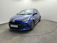 Used Toyota Yaris Hybrid Design 2022 Blue Hatchback