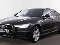 Used Audi A6 S-Line 2014 Black Sedan