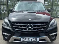 Used Mercedes ML250 AMG line 201 HP (147 kW) 2015 Black SUV
