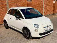 Used Fiat 500 Pop 69 HP (50 kW) 2015 White Hatchback