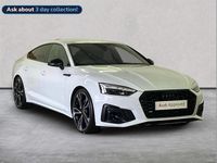 Used Audi A5 Sportback Black Edition 245 HP (180 kW) 2023 White Hatchback
