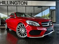 Used Mercedes C220 AMG Line Premium Plus 2016 Red Sedan