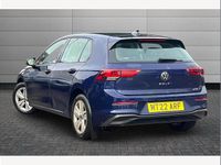 Used VW Golf VIII Life 150 HP (110 kW) 2022 Blue Hatchback