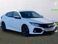 Używany Honda Civic SR 126 KM (92 kW) 2019 Biały Hatchback