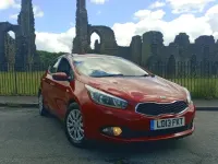 Used Kia Ceed 98 HP (72 kW) 2013 Red Hatchback