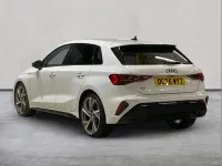 Used Audi A3 Black Edition 150 HP (110 kW) 2025 White Hatchback