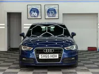 Used Audi A3 S-Line 150 HP (110 kW) 2015 Blue Hatchback