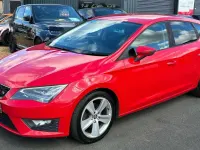 Used Seat Leon FR 184 HP (135 kW) 2014 Red Hatchback