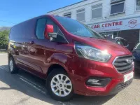 Used Ford Transit Custom Limited 126 HP (92 kW) 2020 Red Van