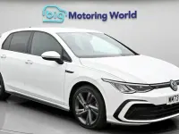 Used VW Golf VIII R-line 150 HP (110 kW) 2023 White Hatchback