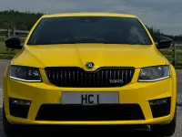 Used Skoda Octavia vRS 2014 Yellow Estate
