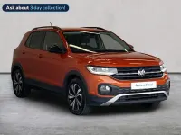 Used VW T-Cross Black Edition 110 HP (80 kW) 2023 Orange SUV