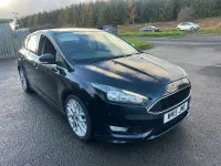 Used Ford Focus Zetec 120 HP (88 kW) 2015 Black Hatchback