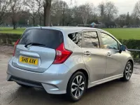 Używany Nissan Note N-TEC 80 KM (58 kW) 2016 Srebrny Hatchback