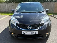 Used Nissan Note Tekna 90 HP (66 kW) 2017 Black Hatchback