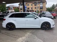 Used Audi S3 Sportback Advanced 300 HP (220 kW) 2014 White Hatchback