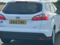 Used Ford Focus Titanium X 125 HP (91 kW) 2012 White Estate