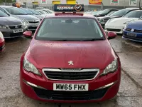 Käytetty Peugeot 308 SW Active 120 HP (88 kW) 2015 Punainen Farmari