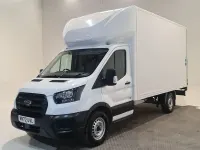 Used Ford Transit 130 HP (95 kW) 2022 White Cabriolet