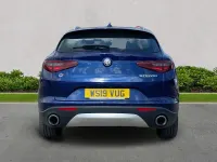 Used Alfa Romeo Stelvio Edizione Speciale 280 HP (205 kW) 2019 Blue SUV