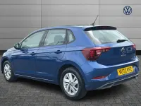 Used VW Polo Life 95 HP (69 kW) 2022 Blue Hatchback