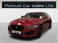 Used Jaguar XE R-Sport 180 HP (132 kW) 2018 Red Sedan