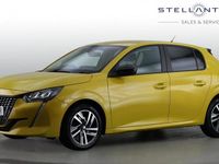 Used Peugeot 208 Active+ 102 HP (75 kW) 2023 Yellow Hatchback
