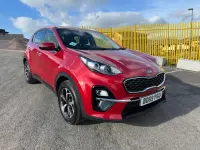 Usado Kia Sportage 130 HP (95 kW) 2020 Vermelho SUV