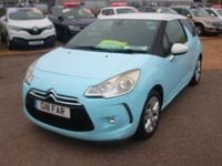 Used Citroën DS3 90 HP (66 kW) 2010 Blue Hatchback