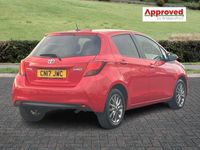 Used Toyota Yaris 2017 Red Hatchback
