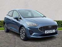 Used Ford Fiesta Titanium 2023 Blue Hatchback