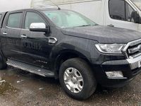 Used Ford Ranger Limited 200 HP (147 kW) 2016 Black Pickup