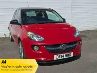 Used Vauxhall Adam Jam 2014 Red Hatchback