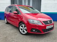 Used Seat Alhambra XCELLENCE 177 HP (130 kW) 2017 Red MPV