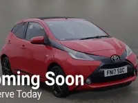 Used Toyota Aygo x-style 2017 Red Hatchback