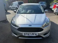 Used Ford Focus ST-Line 140 HP (102 kW) 2017 Silver Hatchback
