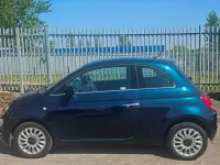 Używany Fiat 500 Lounge 69 KM (50 kW) 2017 Niebieski Hatchback