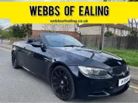 Used BMW M3 Cabriolet Shadowline 420 HP (308 kW) 2011 Black Cabriolet