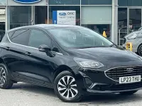 Used Ford Fiesta Titanium 125 HP (91 kW) 2023 Black Hatchback