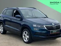 Used Skoda Karoq SE 150 HP (110 kW) 2021 Blue SUV