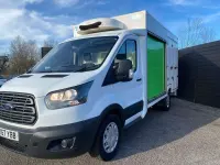 Used Ford Transit 130 HP (95 kW) 2017 White Cabriolet